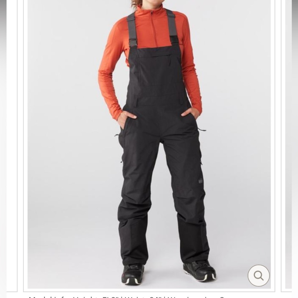 REI Co-op Powderbound Insulated Bib Snow Pants - Women's Sz Small